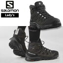 サロモン エックス ウォード レイザー ミッド ゴアテックス W(レディース)L47181900 X WARD LEATHER MID GTX W ハイキング ...