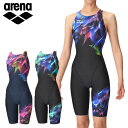 【メール便可】アリーナ 競泳用 水着 レーシング ワンピース スパッツ オールインワン AS4FRC62W 水泳 WORLD AQUATICS承認モデル【返品・...