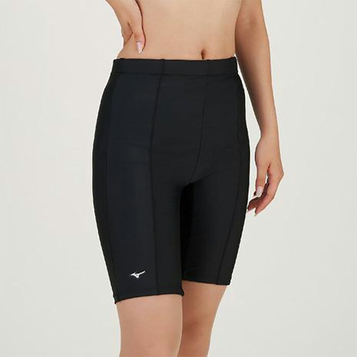【BLACKFRIDAY期間中P5倍】【メール便可】ミズノ レディース スパッツ 4分丈 N2JB037109 フィットネス 水着 水泳 ウィメンズ【返品・交換...