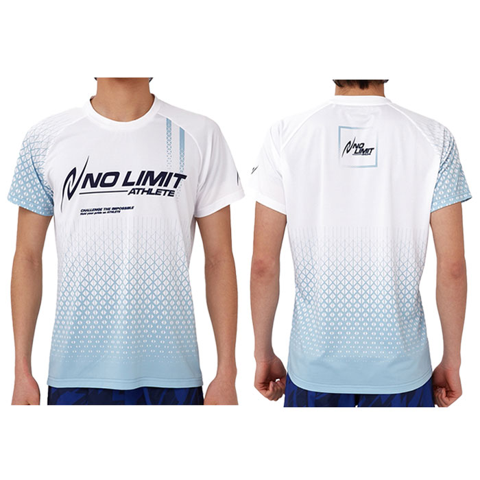 【メール便可】 ニシ グラフィックライトTシャツ 2811A296 100 Sサイズ ユニセックス ランニング ジョギング トレーニング スポーツ ジム 陸上 男女兼用 半袖 吸汗速乾