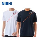 【メール便可】 ニシ アスリートプライドTシャツ 2811A373 100 400 ユニセックス ランニング ジョギング トレーニング スポーツ ジム 陸上 男...