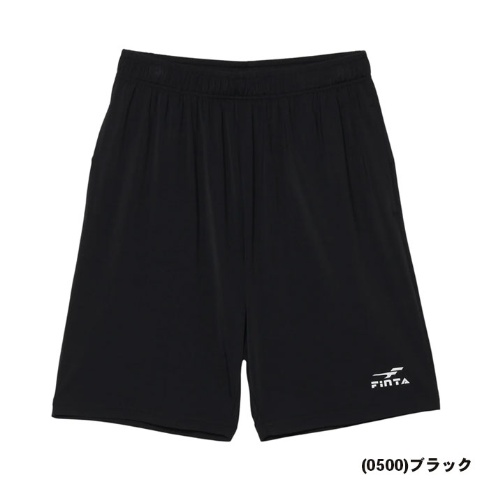 ササクラスポーツ楽天市場支店の【メール便可】フィンタ 極冷プラクティスパンツ FT4647 ユニセックス ハーフパンツ ボトムス ウェア サッカー フットサル ウェア 練習 スポーツ 接触冷感 ストレッチ｜アングル2