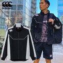カンタベリー プラクティスジャケット(メンズ) RG71800 19 ブラック 黒 PRACTICE JACKET アウター スポーツ ラグビー 部活 練習