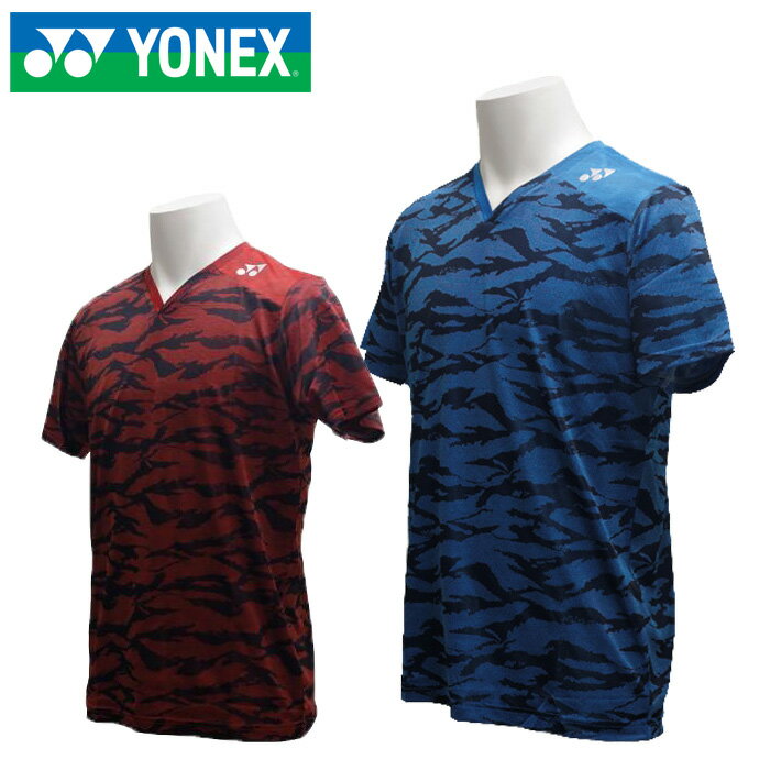 ヨネックス YONEX テニス・バドミントン ウェア（メンズ/ユニ） ゲームシャツ フィットスタイル Sサイズ 10308Y -576 -496 ユニセックス レディース 半袖