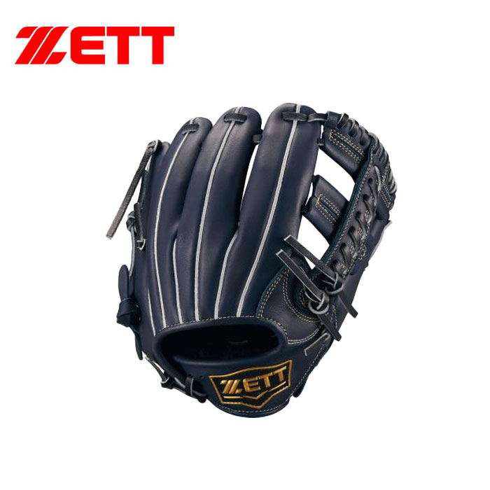 ゼット ジュニア軟式グラブ ゼロワンステージ オールラウンド用 【サイズ:M】 BJG712620 2900 ネイビー 野球 ジュニア キッズ 子供 グローブ 右投げ