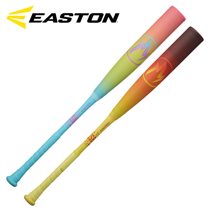 樂天商城 - イーストン 軟式 ウレタン バット HYPE FIRE M号球対応 ENS6HYP PK/BLU 85cm 野球 ハイプファイアー