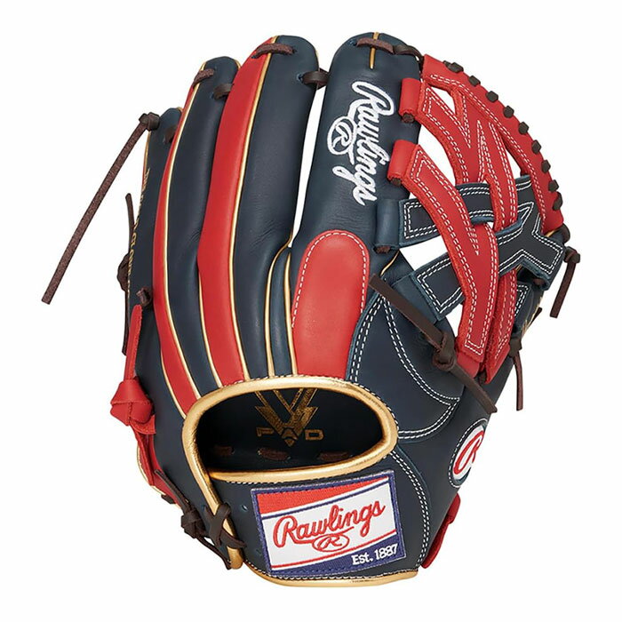 商品詳細【イージーヒンジ】小指部付け根のヒンジ部分を改良することでグラブが閉じやすくなり、キャッチングスピードが上がるため、操作性が向上します。【ハイフレックスパッド】土手芯に切り込みデザインを入れることで、親指の動きがスムーズになり、イージーヒンジとの相乗効果で、即使用のキャッチングを可能にします。【ドライフォーム（バンド裏）】汗を吸収し、すばやく乾燥。従来のボアに比べ変形・型崩れを抑制します。素材表革：天然皮革／裏革：天然皮革カラーN/SC：ネイビー/スカーレット仕様利き手：右投用(LH)ポジション：オールラウンド用サイズ：11.75製造国：ベトナム ※ブラウザやお使いのモニター環境により、掲載画像と実際の商品の色味が若干異なる場合があります。 ※商品詳細画像は今シーズン展開外カラーを掲載していることがあります。 ※掲載の価格・デザイン・仕様について、予告なく変更することがあります。あらかじめご了承ください。 ※店頭併売商品のため色褪せ、変色等がある場合がございます。気になる場合はお問い合わせください。