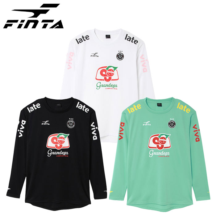 樂天商城 - 【マラソン期間中P5倍】【メール便可】フィンタ GDZ L/Sプラクティスシャツ FT4301 大人用 サッカー フットサル プラシャツ 長袖 スポーツ 運動 トレーニング 部活