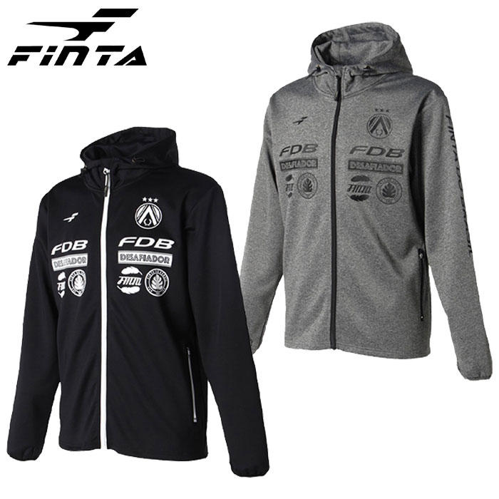 フィンタ FDB ドライスウェットフーディー FT4316 大人用 サッカー フットサル スウェットパーカー