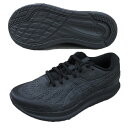 【マラソン期間中P5倍】アシックス EvoRide 3 SX 1132A069 （001） BLACK/GRAPHITE GREY ランニングシューズ レディース ウィメンズ ウォーキング 靴 シューズ