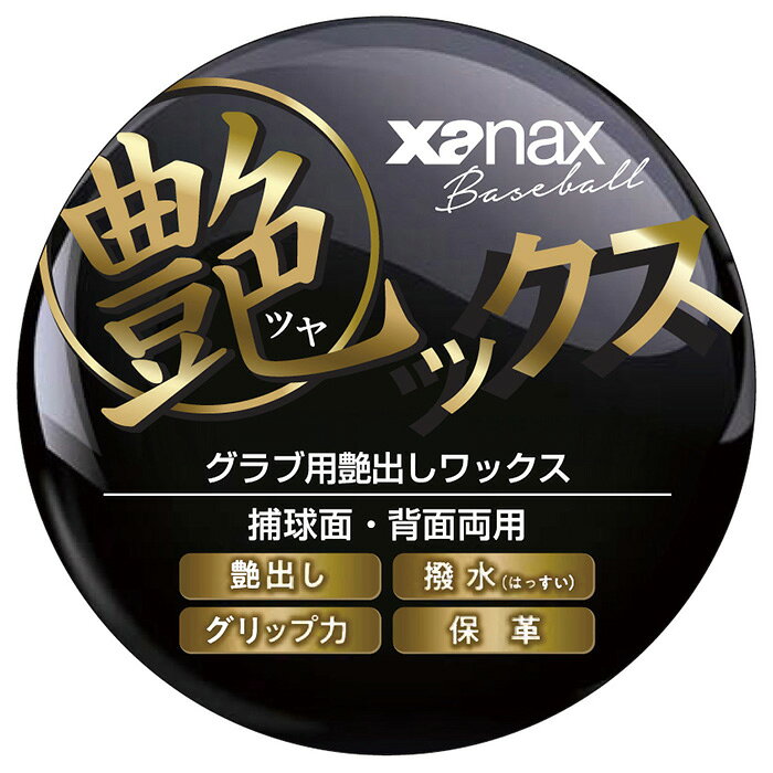商品詳細ザナックスがお届けする艶出しに特化したグラブワックス、その名も艶っクス！用途・グラブ・ミットの艶出し・撥水、グリップ力、保革。特徴・グラブ・ミットに艶と光沢感を与える。・撥水効果でグラブ・ミットを雨から守る。・適度なグリップ力があるため、捕球面・背面の両方に塗れる。・グラブ・ミットにしっとり感を与える。・水分未使用でグラブ・ミットが重くならない。容量120ml ※ブラウザやお使いのモニター環境により、掲載画像と実際の商品の色味が若干異なる場合があります。※商品詳細画像は今シーズン展開外カラーを掲載していることがあります。※掲載の価格・デザイン・仕様について、予告なく変更することがあります。あらかじめご了承ください。