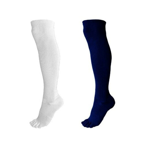 【マラソン期間中P5倍】パルード JushinSoX ハイロング スポーツソックス 5本指 ホワイト ネイビー 【マラソン期間中P5倍】パルード JushinSoX ハイロング スポーツソックス 5本指 ホワイト ネイビー