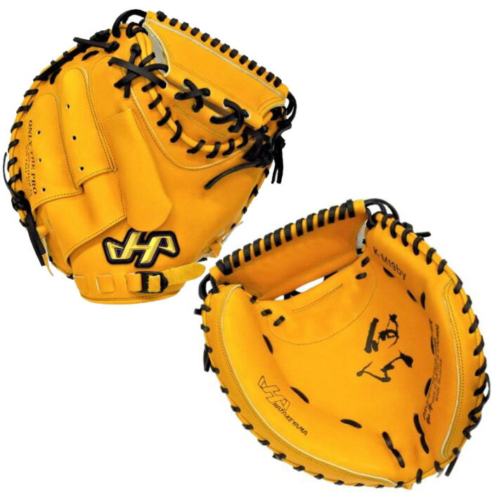 商品詳細ハタケヤマ＜Kシリーズ＞硬式キャッチャーミット。甲斐拓也モデル、やや小さめでポケット浅く、スムーズな球の持ち換えをサポート。素材・表革：スペシャルジャパンハイド（和牛革）・裏革：共牛革カラーJイエロー仕様利き手：右投げ用ポジション：捕手用生産地：日本製 ※ブラウザやお使いのモニター環境により、掲載画像と実際の商品の色味が若干異なる場合があります。※商品詳細画像は今シーズン展開外カラーを掲載していることがあります。※掲載の価格・デザイン・仕様について、予告なく変更することがあります。あらかじめご了承ください。 ※店頭併売商品のため色褪せ、変色等がある場合がございます。気になる場合はお問い合わせください。