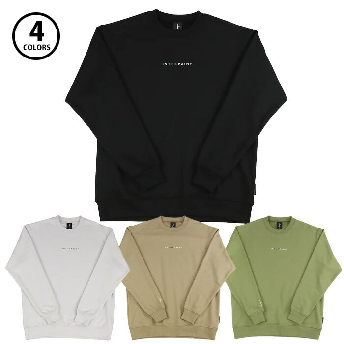 【マラソン期間中P5倍】インザペイント スウェット シャツ ITP25428 ナチュラル アースカラー 長袖 トップス ウェア バスケットボール スエット
