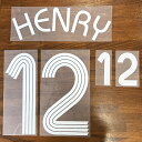 【メール便可】FIFA ワールドカップ 2006 フランス代表 ホーム #12 アンリ #4 ヴィエラ ※マークのみ※ 12番 HENRY 4番 VIERA サ...