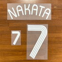 【メール便可】サッカー日本代表 2006年 #7 NAKATA 前番号 背番号 ネーム セット ジュニア用 ※マークのみ※