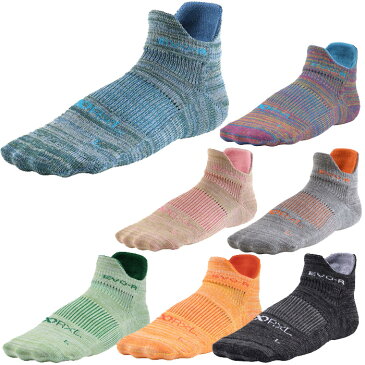 【メール便可】R×L SOCKS EVO-R ショート丈 ソックス RNS1001 ランニング 靴下 抗菌 防臭