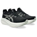 アシックス レディース GEL-NIMBUS 27 WIDE 1012B752 002 ランニング ジョギング シューズ ウィメンズ 幅広 ワイド