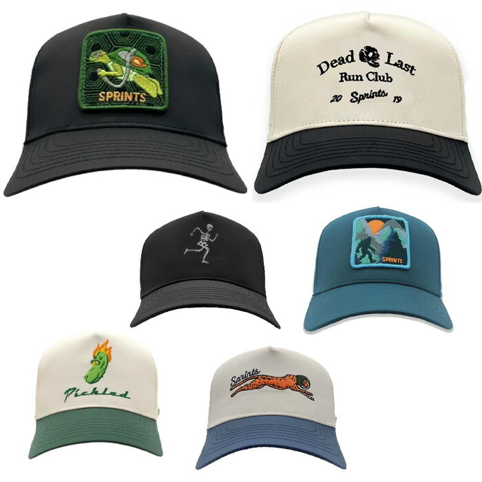 SPRINTS ランニング キャップ VP HATS 帽子トレラン マラソン トレイルランニング メッシュ ユニセックス スポーツ かわいい 日よけ ジョギング ゴルフ メンズ レディース ウィメンズ UVカット 軽量