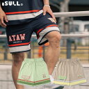 【メール便可】スージョ LOGO SHORTS 1421101031 ハーフパンツ ショートパンツ ショーツ ユニセックス サッカー フットサル ウェア ボトムス 短パン