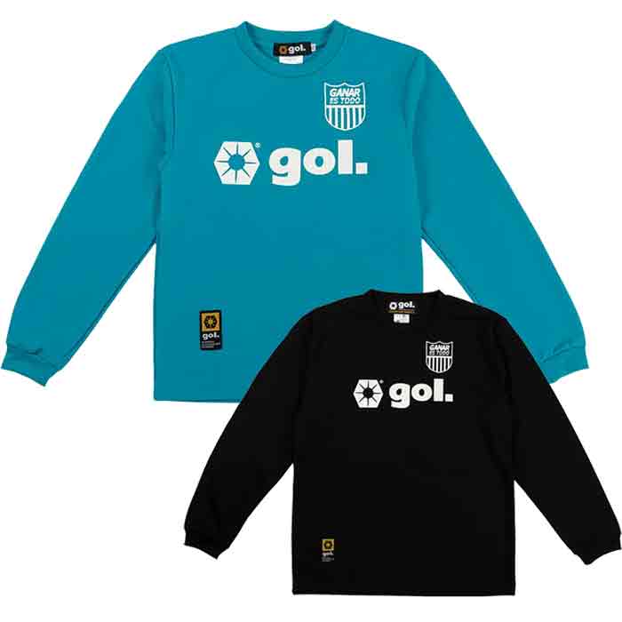 【メール便可】gol.(ゴル)ドライシャツ長袖＜BANDEIRA＞G291-863 サッカー 練習着 ウェア プラクティスウェア