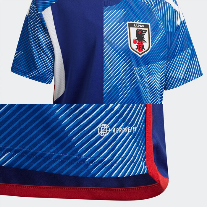 【メール便可】アディダス サッカー日本代表 2022 ジュニア ホームレプリカ ユニフォーム IH246 HC6299 半袖 シャツ トップス キッズ 子供 ジャパンブルー通販 サッカー 用品 セール