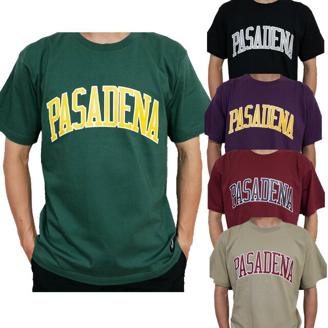 【メール便可】PASADENA COLLEGE LOGO TEE 半袖 Tシャツ ユニセックス サッカー パサデナ カレッジ ロゴ トップス ウェア