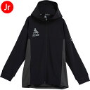 スボルメ ジュニア FINE ジャージフーディ SDG 1231-09001 010 ブラック アウター 黒 キッズ 子供 ウェア トップス サッカー フットサ...