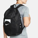【マラソン期間中P5倍】ナイキ アカデミー チーム バックパック (30L) DV0761-011 リュックサック 鞄 サッカー フットサル ブラック 黒(4)