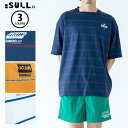 【マラソン期間中P5倍】【メール便可】スージョ LOGO BORDER SHIRT 1660101017 半袖Tシャツ ユニセックス ボーダー