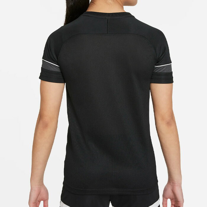 【メール便可】ナイキ ジュニア DRI-FIT アカデミー 21 半袖 Tシャツ CW6103-014 SS トップ サッカー フットサル ブラック 黒 ウェア キッズ 子供ネット通販 サッカー 用品 セール