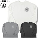 【マラソン期間中P5倍！】スージョ EMBROIDERY OSFA L/S TEE 1540201023 長袖 Tシャツ ユニセックス トップス ブラック ホワイト グレー