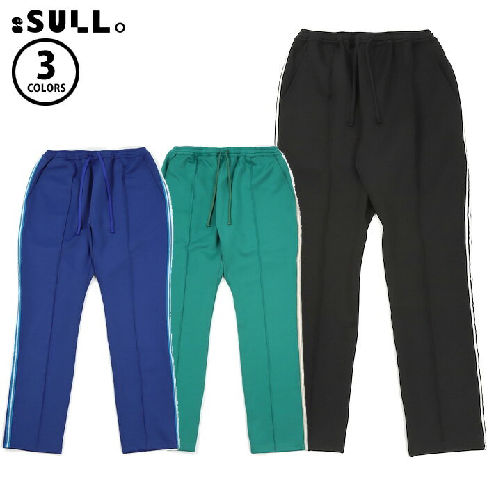 【BLACKFRIDAY期間中P5倍】スージョ CREASE PANTS 1542101003 パンツ ボトムス ユニセックス ブラック ブルー グリーン