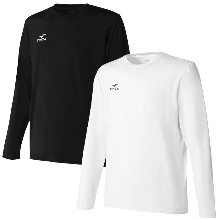 Rakuten - 【メール便可】フィンタ 25SS 極冷 L／S プラクティスシャツ FT4438 サッカー フットサル 長袖 ユニセックス トップス ウェア 練習 接触冷感 抗菌 防臭