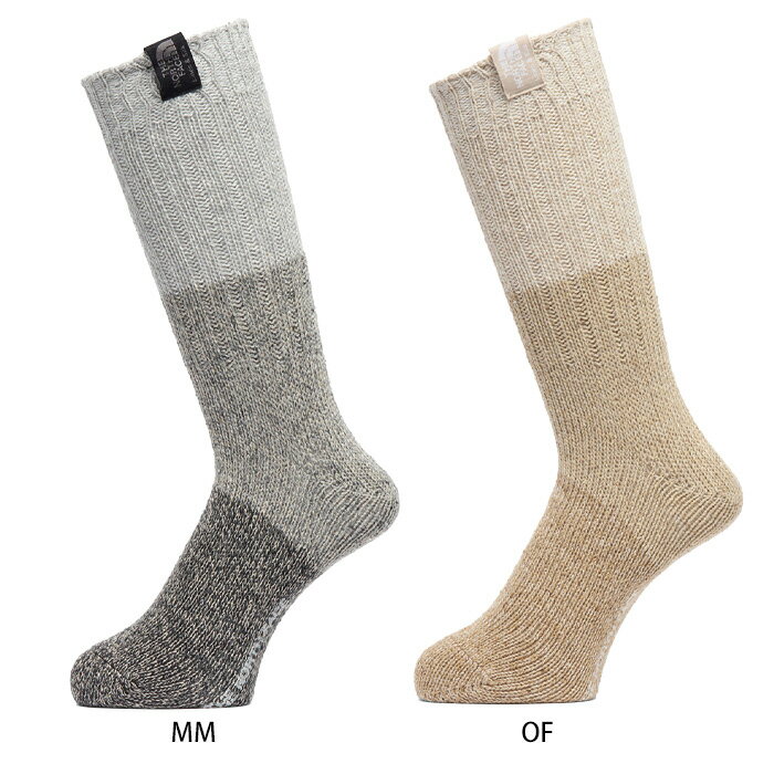 【マラソン期間中P5倍】ザ・ノース・フェイス 2025年春夏 ナチュラリー リネン シルク クルー（ユニセックス） NN82510 ボックス入り ソックス 靴下 プレゼント 通気性 吸湿性 ゆったり リラックス デイリー 普段使い 日常