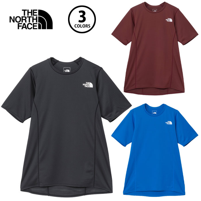 予約☆KカラーLサイズ4/22入荷予定【メール便可】ザ・ノース・フェイス 2025年春夏 ショートスリーブ ドライ ドット ライトクルー（メンズ） NT12588 半袖 Tシャツ スポーツ アウトドア ランニング ジョギング トレーニング ジム