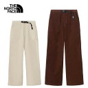 ザ・ノース・フェイス 2024年秋冬 バレーウェーブ フレア パンツ(レディース) NBW82431 アウトドア タウンユース ウィメンズ ボトムス コーデュロ...