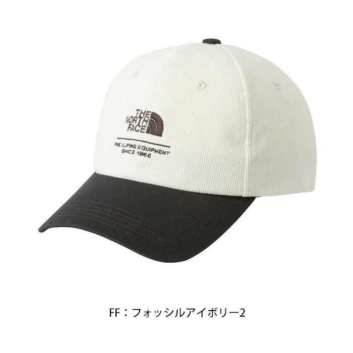 【マラソン期間中P5倍】ザ・ノース・フェイス 2025年秋冬 バレー コーデュロイ キャップ（ユニセックス） NN42430 KK FF UN 帽子