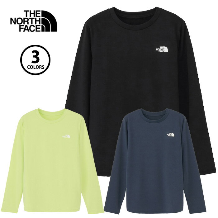 THE NORTH FACE 【BLACKFRIDAY期間中P5倍】【メール便可】ザ・ノース・フェイス 2025年秋冬 ロングスリーブ ワンポイント ロゴ ティー（レディース） NTW32587 AS K UN 長袖 Tシャツ トップス ウェア ウィメンズ 吸汗速乾 UVカット ランニング トレーニング