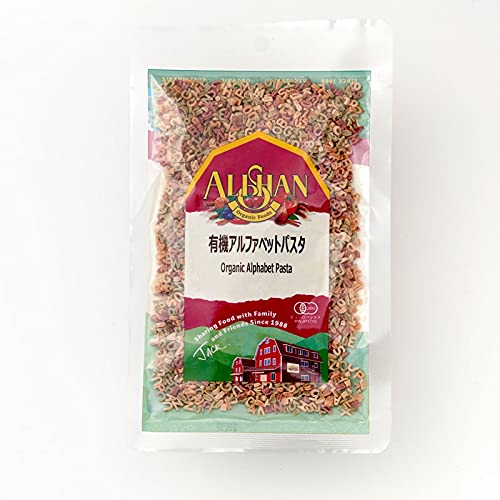 有機アルファベット カラフル パスタ 80g アリサン オーガニック ベビー用 オーガニックパスタ ジュニア ナチュラル 天然 有機栽培デュラム小麦 スパゲッティ ベビー用パスタ 有機栽培小麦 デュラム小麦 マカロニ 離乳食 こども パスタ 1000円ポッキリ 送料無料 ポイント消化