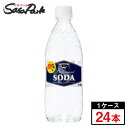 サントリー ソーダ 490mlペット×24本（1ケース）強炭酸 割り材 SODA