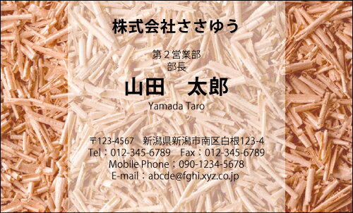 【デザイン名刺印刷】スタイリッシュ名刺［S_086_m］《カラー名刺片面100枚入ケース付》テンプレートを選んで簡単名刺作成スマートなデザインでセンスの良さをアピール！オシャレ&クールなデザイン名刺です