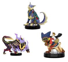 新品 amiibo モンスターハンターライズ 3種セット マガイマガド オトモガルク オトモアイルー モンスターハンターシリーズ カプコン Nintendo SWITCH アミーボ