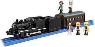 新品 プラレール 鬼滅の刃 無限列車 鬼殺隊と禰豆子 タカラトミー TOMYのサムネイル