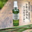 【4/25全品10 OFFクーポン】篠山精油 芳香蒸留水（レモングラス 100ml ，1本 ） ハーブウォーター フローラルウォーター ハイドロゾル レモングラスウォーター d02