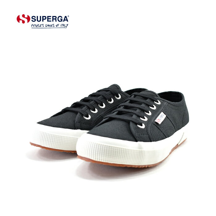 スペルガ スニーカー メンズ 22%OFF SALEスペルガ SUPERGA 2750 COTU CLASSIC クラシック ローカット キャンバス カジュアル 通学・通勤 ブラック-Fホワイト 黒・クロ (BLACK-FWHITE(25cm～)) S000010 スニーカー メンズ ユニセックス シューズ 靴