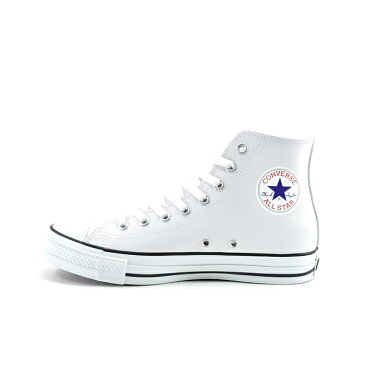 コンバース CONVERSELEA ALL STAR HI LEA オールスター HI LEATHER レザー ハイカット 通学・通勤 32044990 ホワイト・白・シロ(WHITE(25cm〜)) 1B90 スニーカー メンズ ユニセックス シューズ 靴