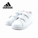 26 OFF SALE アディダス adidas ADVANCOURT I アドバンコート I EPG41 マジックテープ 面ファスナー ベルクロ キッズ 子供 運動会 通学 通園 フットウェアホワイト/リアルピンクS18/フットウェアホワイト (FTWWHT/REAPNK/FTWWHT) EF0300 ベビー靴