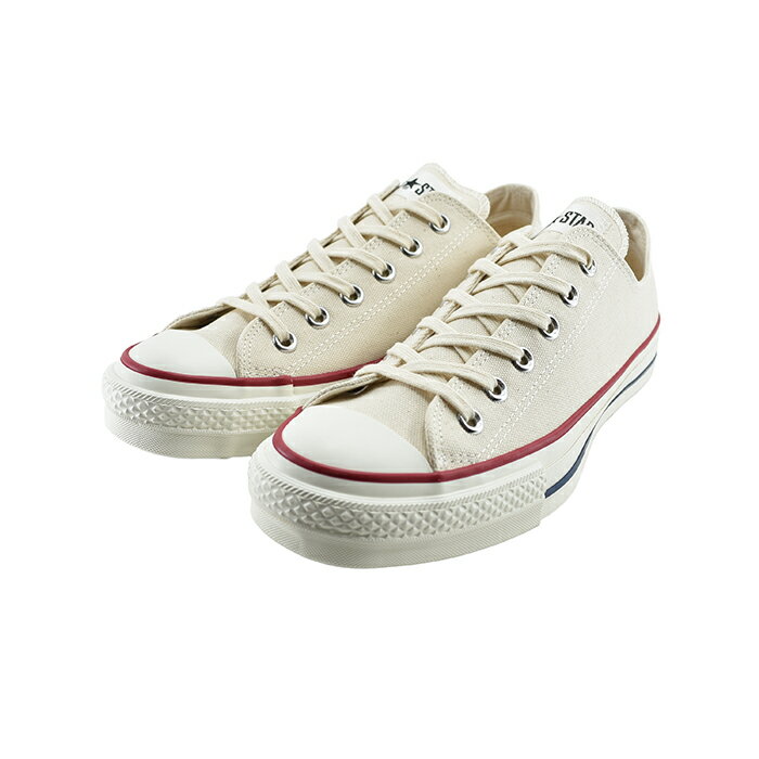 コンバース CONVERSECANVAS ALL STAR J OX キャンバス オールスター J OX オックス ローカット 日本製 定番 通学・通勤 ナチュラルホワイト 生成り キナリ 白 シロ 12(N WHITE(25cm〜)) 32167710 スニーカー メンズ ユニセックス シューズ 靴