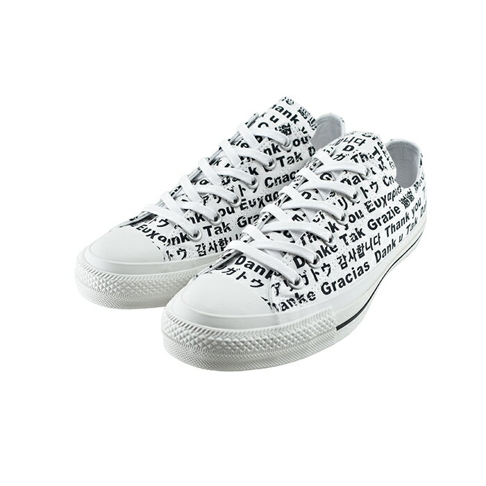 46 OFF SALE コンバース CONVERSE ALL STAR 100 MULTILINGUAL OX オールスター 100 マルチリンガル OX オックス ローカット テンセルキャンバス プリント 31302001 白 シロ 32 (ホワイト(20cm～)) 1SC317 スニーカー メンズ ユニセックス シューズ 靴